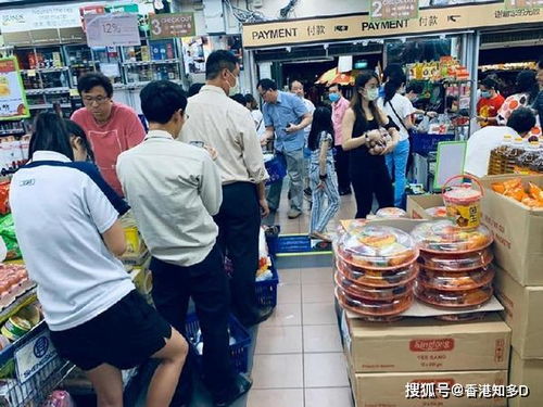 新加坡防疫級別升至橙色民眾搶購糧食日用品
